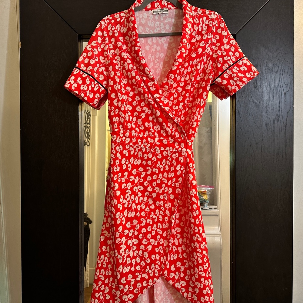 Flattering Wrap Dress—Lovely Shape and Fabric